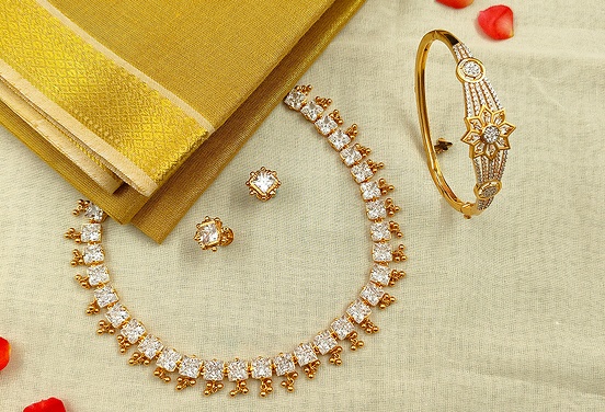 Striking Gold & Diamond Bracelet View 1